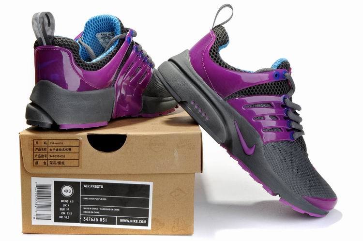 nike air presto femme violet