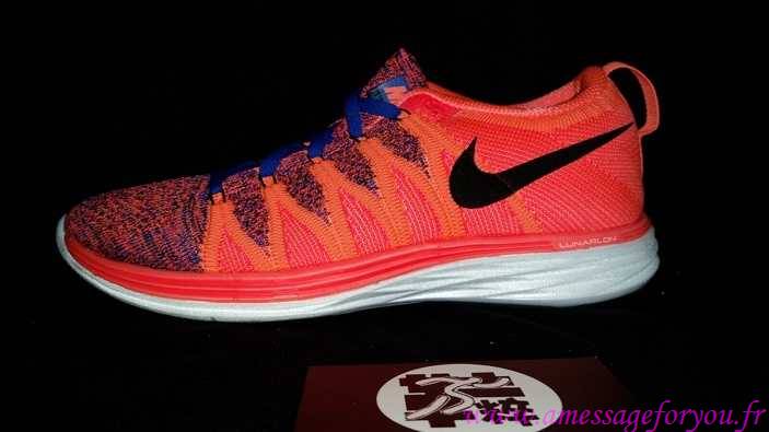 nike flyknit lunar 2 femme rouge