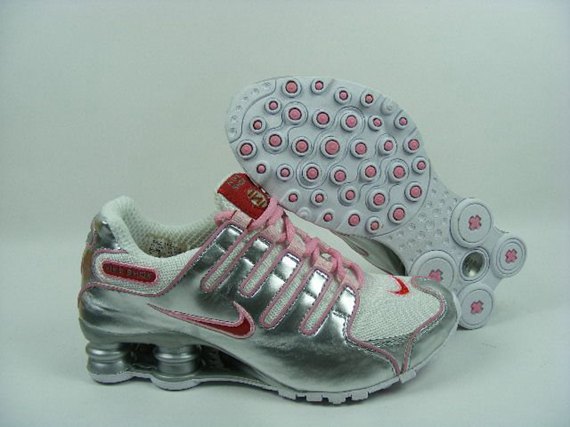 nike shox argent